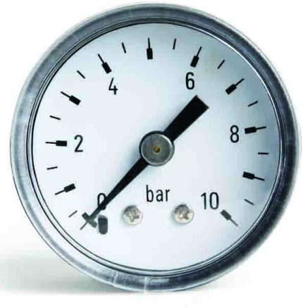 Nyomásmérő óra 1/8"