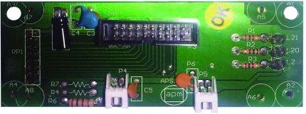 Frontal PCB for RO Direct Life display
