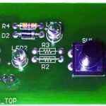 Frontal PCB for 2-led RO Alison leaking