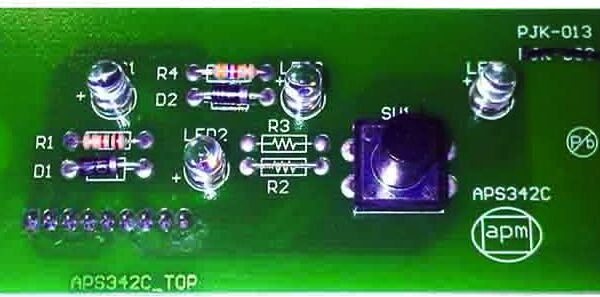 Frontal PCB for 2-led RO Alison leaking