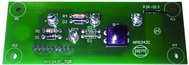 Frontal PCB for 2-led RO Alison leaking