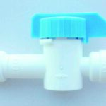 Valve with check valve 1/4  1/4