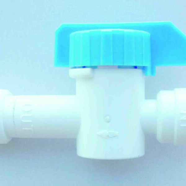 Valve with check valve 1/4  1/4