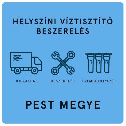 Víztisztító beszerelés Pest megye