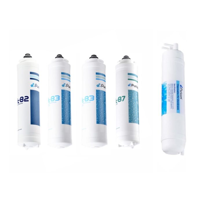 CT-8 (RO) ultrakönnyű 5 lépcsős fordított ozmózis víztisztító nyomásfokozó pumpával - Image 2