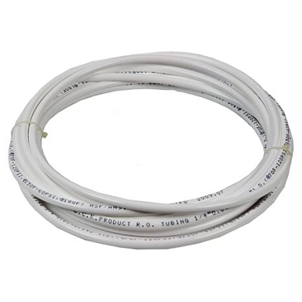 LDPE 1/4 colos fehér cső