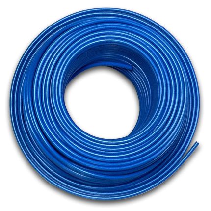 LDPE 1/4 colos kék cső