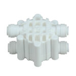 Négyutas szelep gyorcsatlakozóval