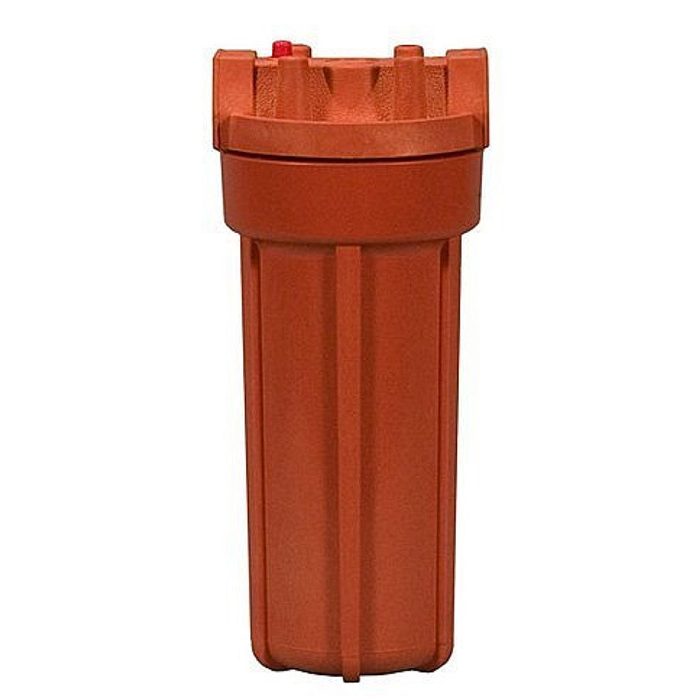 10" Szűrőház 3/4" réz bemenettel, forró vizes légtelenítővel - Image 2