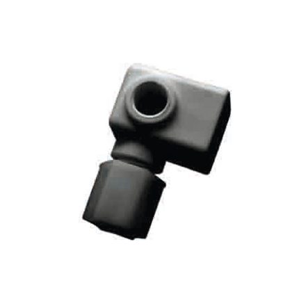 Nyomásmérő óra csatlakozó 1/4" cső x 1/8" B x 1/4" B