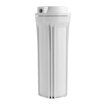 Szűrőház 10 collos fehér 1/2"-os csatl.