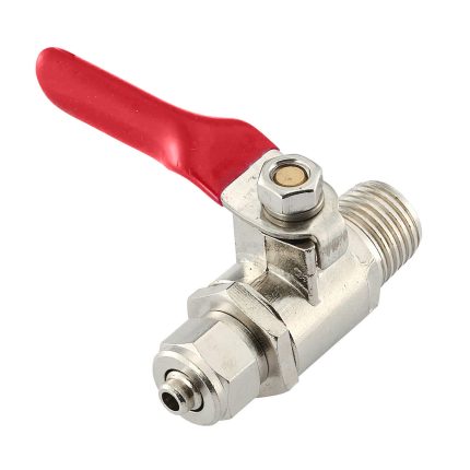 Tápvíz golyós csap 3/8 cső 1/4" K