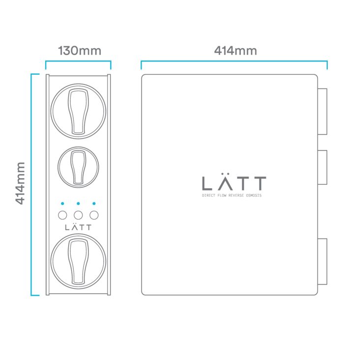 LÄTT - Direkt átfolyós fordított ozmózis víztisztító intelligens csapteleppel - Image 6