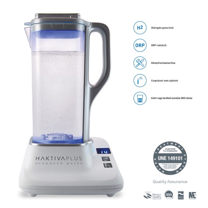 Haktiva® Plus – tartályos hirdrogénnel dúsított víz előállító készülék - Image 2