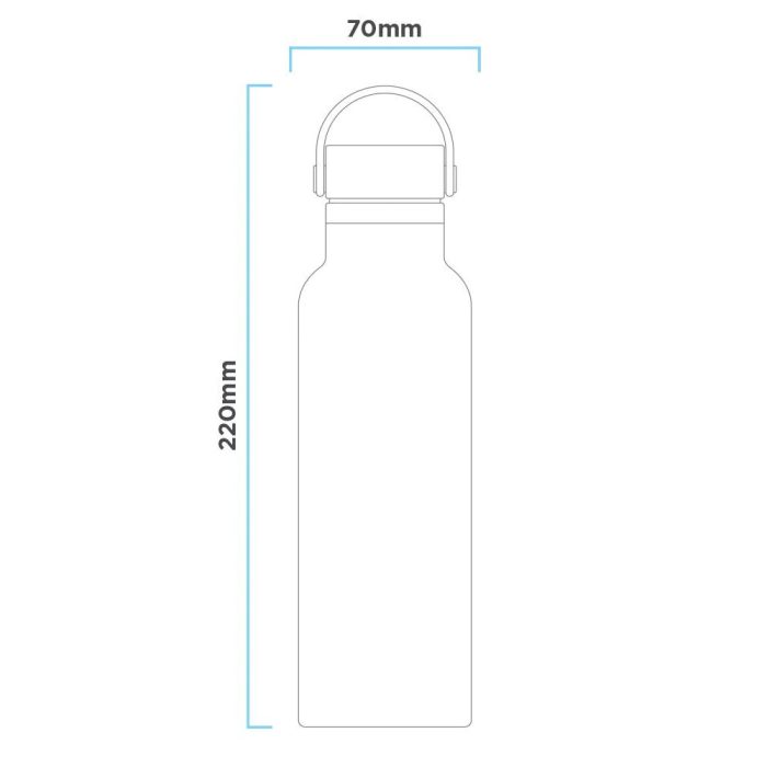Runbott Sport Rose termosz kerámia bevonattal 600ml - Image 4