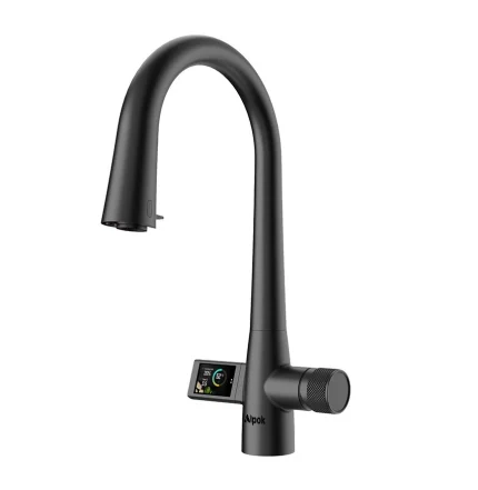 ALPOK Mont Blanc zuhanyfejes 3 utas csaptelep BLACK/FEKETE