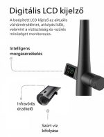 ALPOK Mont Blanc zuhanyfejes 3 utas csaptelep BLACK/FEKETE - Image 2