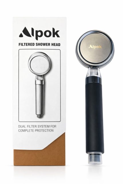 Alpok kézi zuhanyfej - Antracite