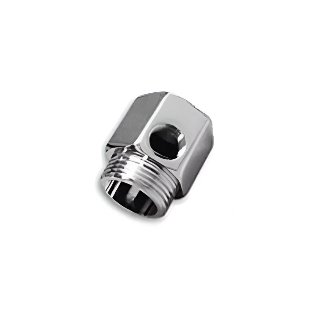 C-34.jpg Fém bekötő idom 3/4'' külső menet х 3/4'' belső menet 1/4''-es nyílással - Image 1