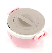 RUNBOTT Lunch Thermo Modern Ételhordó - Rózsaszín/Fehér 560ml