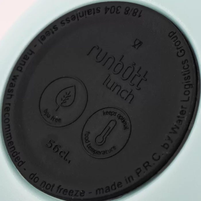 RUNBOTT Lunch Thermo Modern Ételhordó - Menta/Fehér 560ml