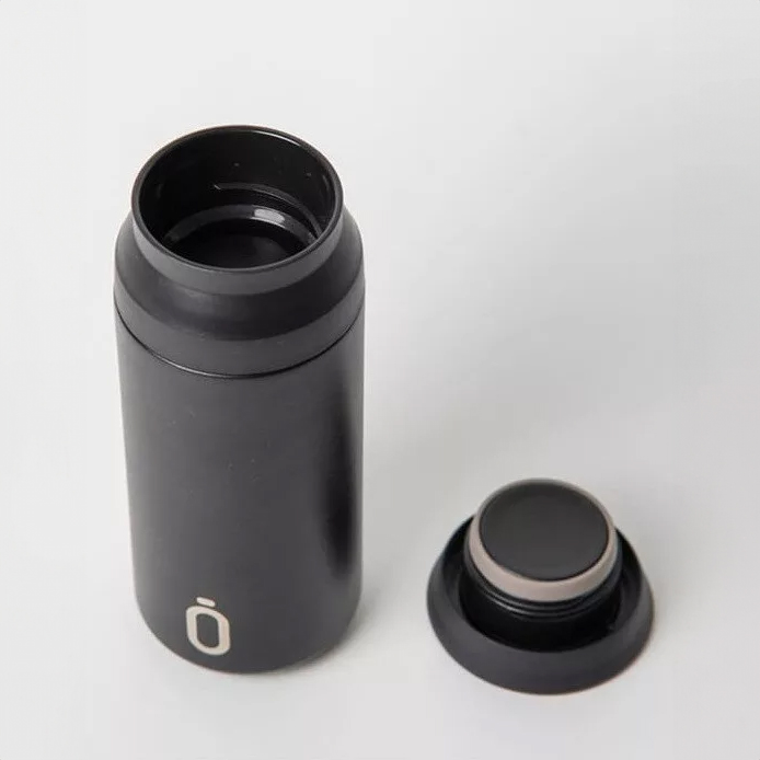 RUNBOTT Pohár (Coffee Cup Negro) - Fekete 350ml