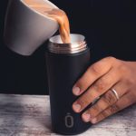 RUNBOTT Pohár (Coffee Cup Negro) - Fekete 350ml