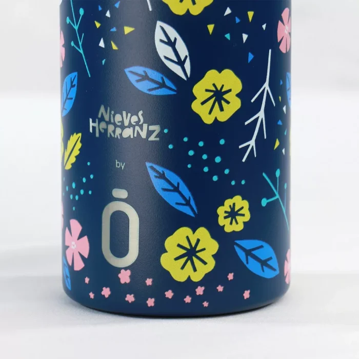 RUNBOTT Sport Floral termosz kerámia bevonattal 600ml
