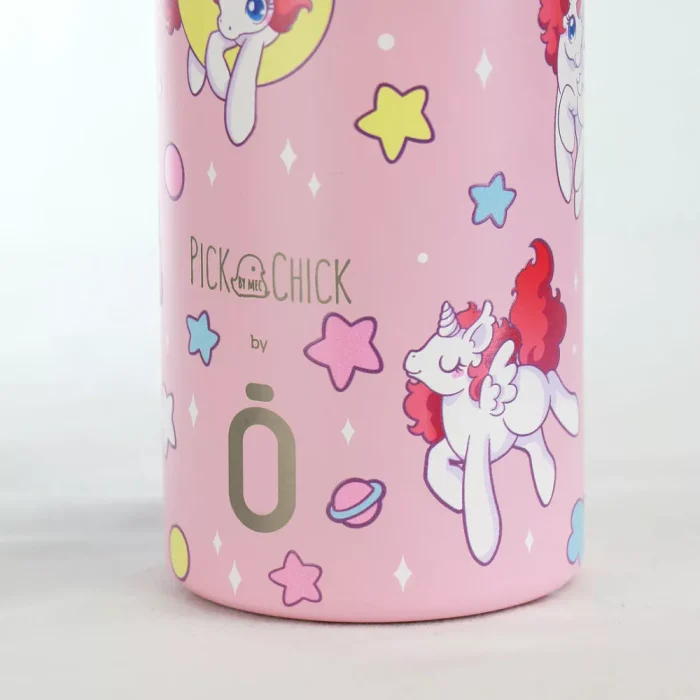 RUNBOTT Sport Kawaii Unikornis termosz kerámia bevonattal 600ml